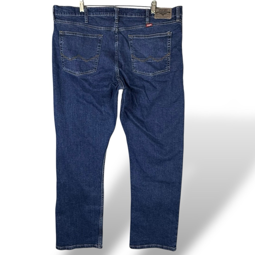 Wrangler 5-Pocket Slim‎ Straight Denim Jeans Men's Size 40x30 Flex Stretch New - Picture 2 of 8